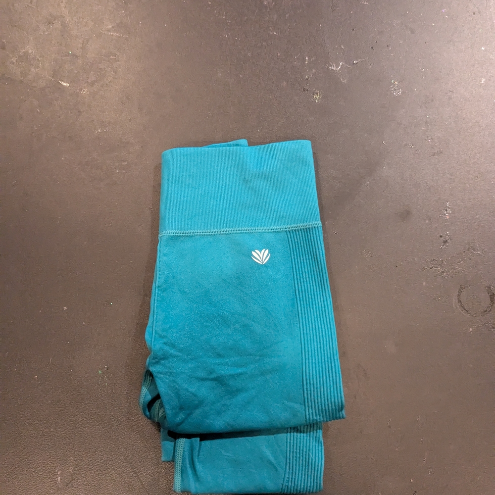 Teal Kids Leggings